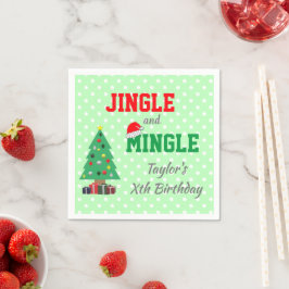 Guardanapo De Papel Jingle E Mingle Birthday