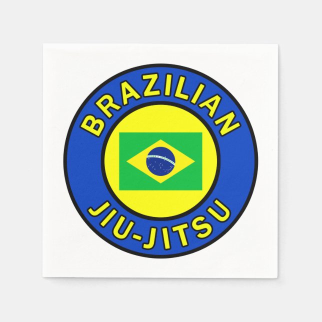 Guardanapo De Papel Jiu Jitsu (Frente)