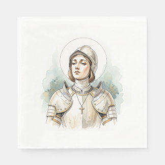 Guardanapo De Papel Joan of Arc , Catholic Gifts