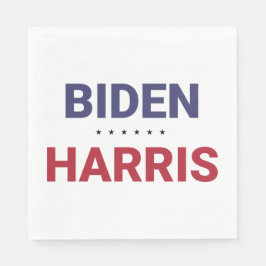 Guardanapo De Papel Joe Biden e Kamala Harris (2020 - Eleições nos EUA