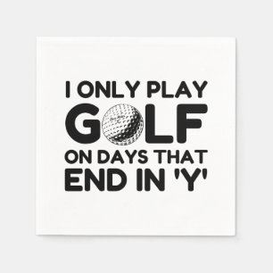 Guardanapo De Papel Jogar SOMENTE Golfe