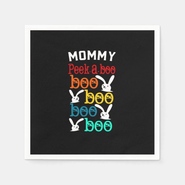 Guardanapo De Papel Jogo Bunny Peekaboo Para Crianças Novamente Adulto (Frente)