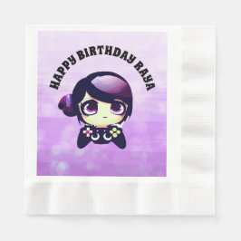 Guardanapo De Papel Jogos de Feliz Aniversário Personalizados Consider