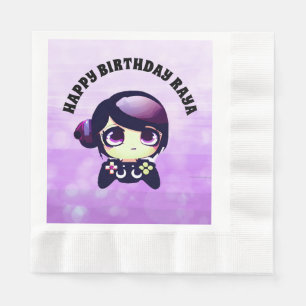 Guardanapo De Papel Jogos de Feliz Aniversário Personalizados Consider