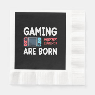 Guardanapo De Papel jogos onde lendas nascem