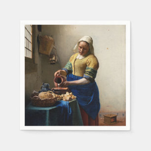 Guardanapo De Papel Johannes Vermeer - A Milkmaid