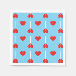 Guardanapo De Papel Jovem Amor Suckers Red