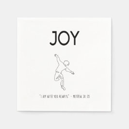 Guardanapo De Papel Joy - I am with you always