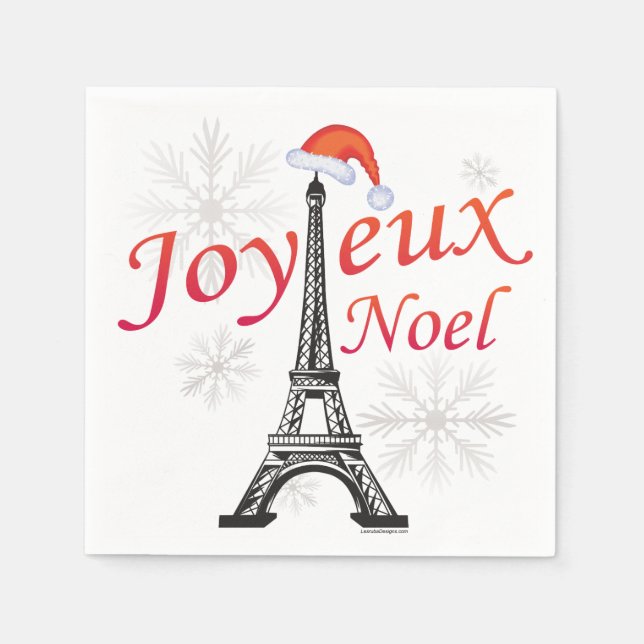 Guardanapo De Papel Joyeux Noel (Frente)