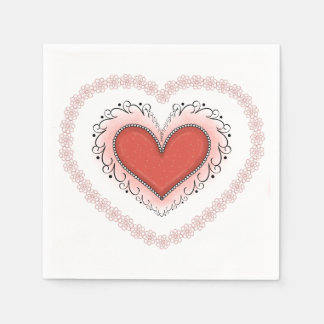Guardanapo De Papel Joyful Heart Napkin