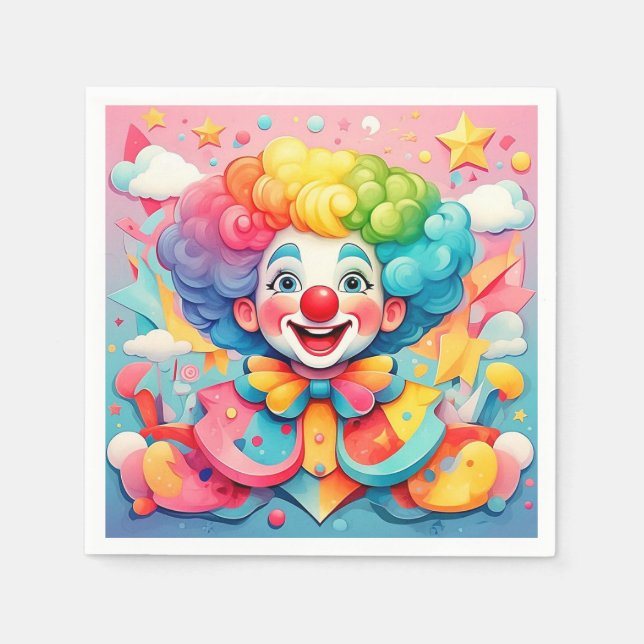 GUARDANAPO DE PAPEL " JOYFUL JESTER " (Frente)