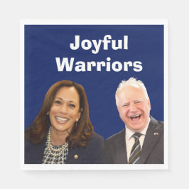 Guardanapo De Papel Joyful Warriors Harris e Walz