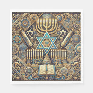 guardanapo de papel judeu