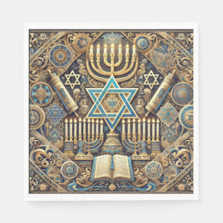 guardanapo de papel judeu