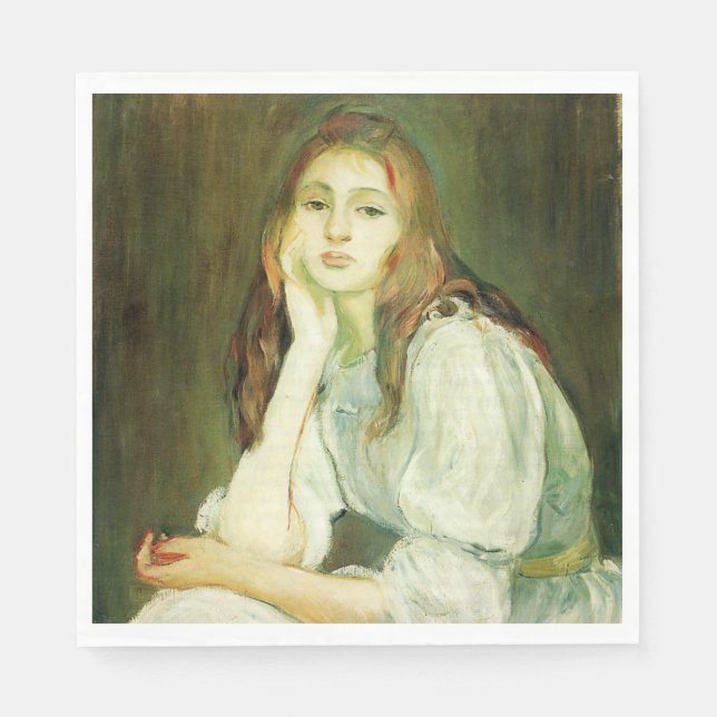 Guardanapo De Papel Julie Daydreaming (Jovem Linda) (Frente)