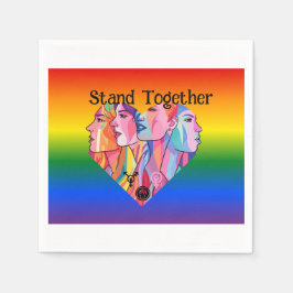 Guardanapo De Papel Juntos