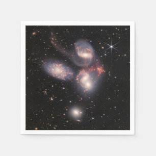 Guardanapo De Papel JWST James Webb Telescópio Espacial Stephan's Quin