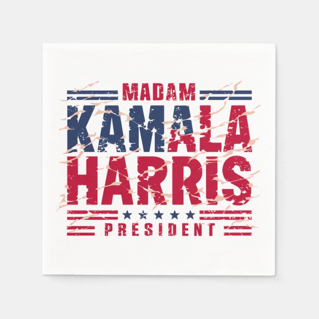 Guardanapo De Papel Kamala Harris (Frente)