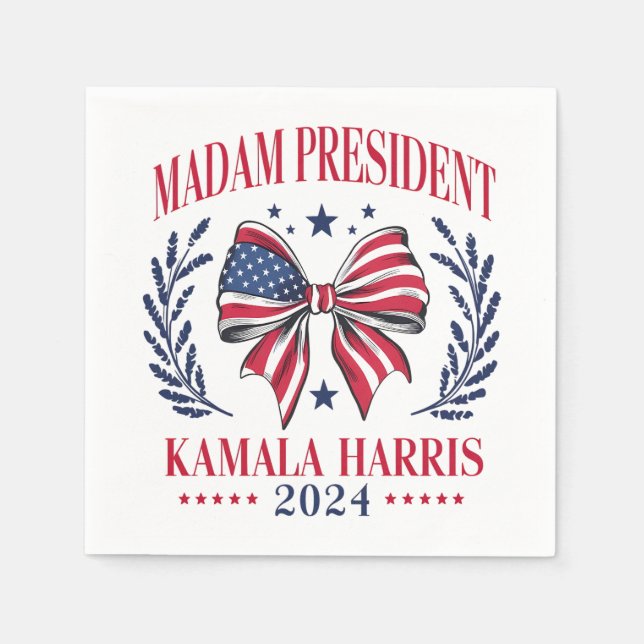 Guardanapo De Papel Kamala Harris (Frente)