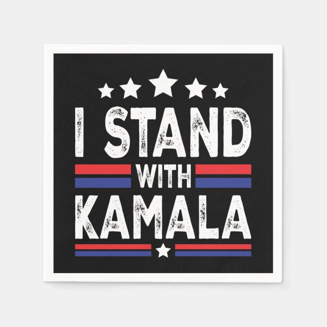 Guardanapo De Papel Kamala Harris (Frente)