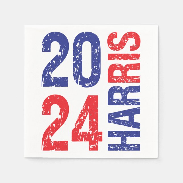 Guardanapo De Papel Kamala Harris (Frente)