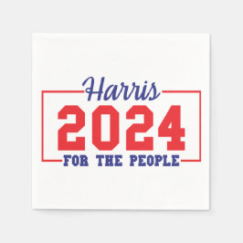 Guardanapo De Papel Kamala Harris