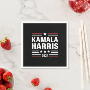 Guardanapo De Papel Kamala Harris para as Pessoas de 2024 Presidente