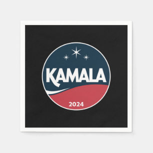 Guardanapo De Papel Kamala Harris Vintage 2024 Para Presidente Eleição