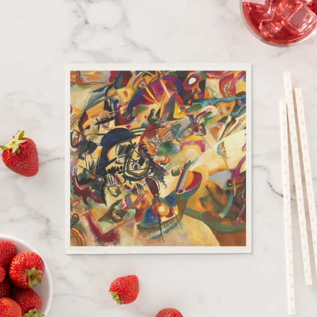 Guardanapo De Papel Kandinsky - Composição VII (Insitu)