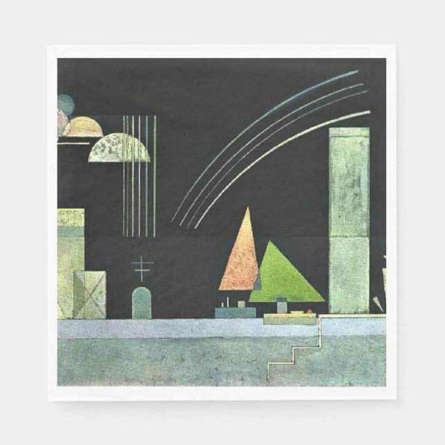 Guardanapo De Papel Kandinsky - Em Repouso (Frente)