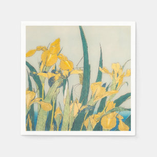 Guardanapo De Papel Katsushika Hokusai - Gafanhoto e Iris