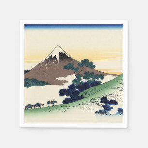 Guardanapo De Papel Katsushika Hokusai. O Inume Pass no Kai Provinc