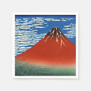 Guardanapo De Papel Katsushika Hokusai - Vento fino, Bom dia