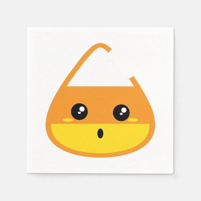 Guardanapo De Papel Kawaii Candy Corn Napkins (Frente)