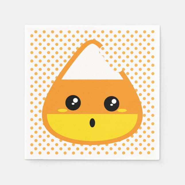 Guardanapo De Papel Kawaii Candy Corn Napkins (Frente)