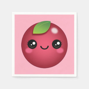 Guardanapo De Papel Kawaii Cranberry Napkins