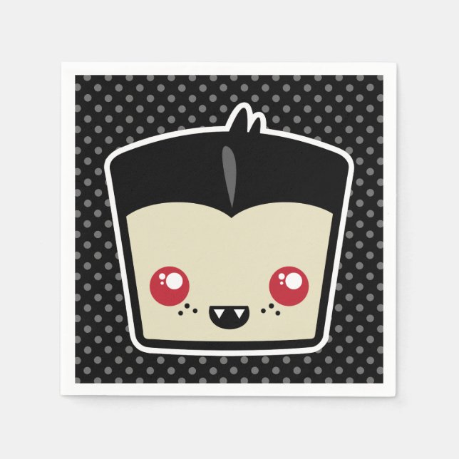 Guardanapo De Papel Kawaii Dracula Napkins (Frente)