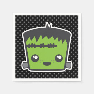 Guardanapo De Papel Kawaii Frankenstein Napkins