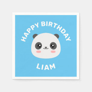 Guardanapo De Papel Kawaii Panda
