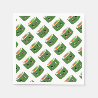 Guardanapo De Papel Kawaii Sushi