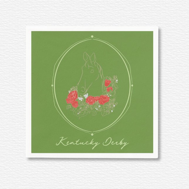 Guardanapo De Papel Kentucky Derby (Criador carregado)