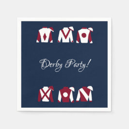 Guardanapo De Papel Kentucky Derby Party Cocktail Napkins