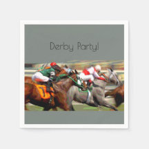 Kentucky Derby Viwing Party Cocktail Napkins