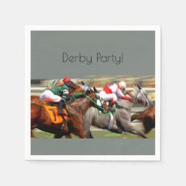 Guardanapo De Papel Kentucky Derby Viwing Party Cocktail Napkins