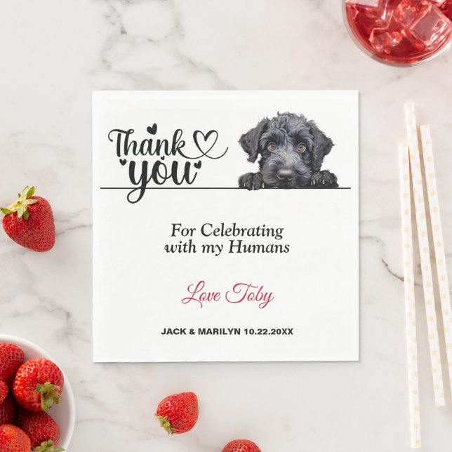 Guardanapo De Papel Kerry Blue Terrier Paper Napkins (Insitu)