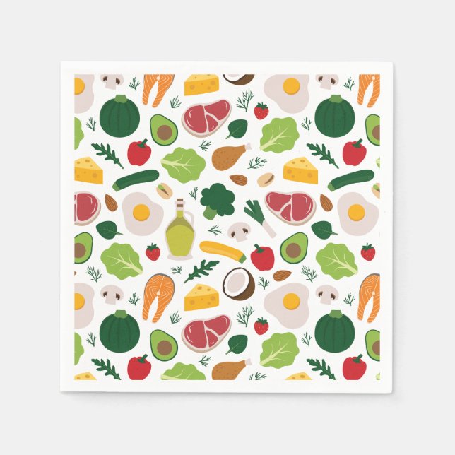 Guardanapo De Papel Keto (Frente)