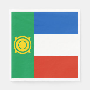 Guardanapo De Papel Khakassia Flag