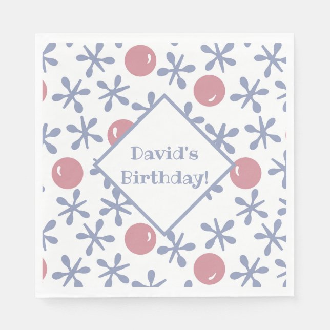 Guardanapo De Papel Kids Fun Jacks Game Birthday  (Frente)