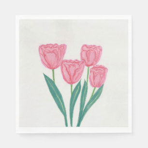 Guardanapo De Papel Kind Tulips