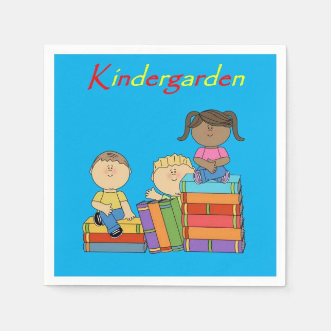 Guardanapo De Papel Kinderjarden Paper Napkins (Frente)